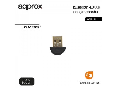 USB Bluetooth 4.0 Adapter APPBT05 Approx