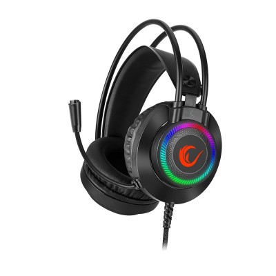 Rampage RM-K27 X-JAMMER fekete 7.1 RGB headset
