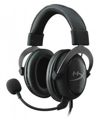 Kingston HyperX Cloud II Gun Metal Gaming fekete headset