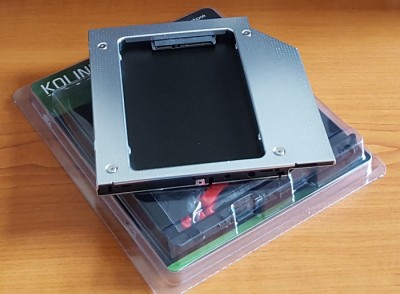 Kolink HDKO001 Optibay MobileRack notebookba SATA HDD-hez 9.5mm