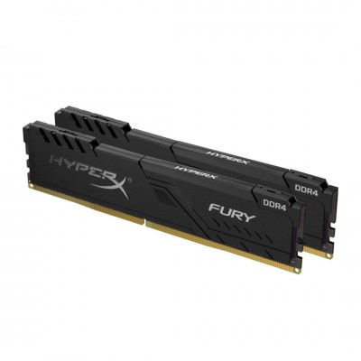 8GB/2666 DDR4 KINGSTON HyperX Fury HX426C16FB3K2/8 Black KIT2