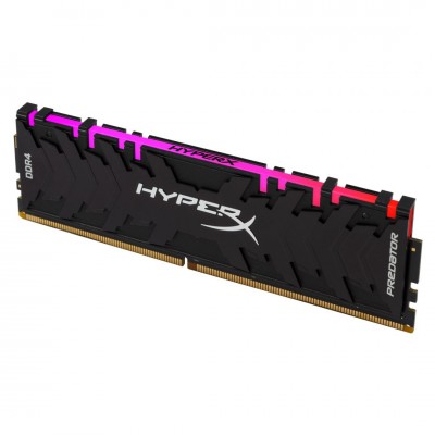8GB/3200 DDR4 KINGSTON HyperX Predator RGB HX432C16PB3A/8 Black