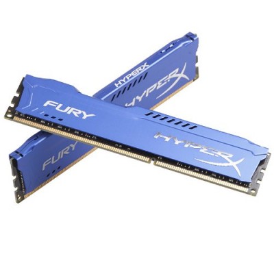 16GB/1600 DDR3 KINGSTON HyperX Fury HX316C10FK2/16 Blue KIT2