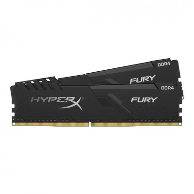 16GB/3200 DDR4 KINGSTON HyperX Fury HX432C16FB3K2/16 Black KIT2