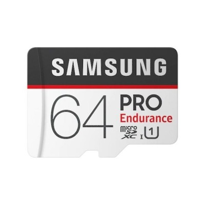 SD MICRO kártya 64GB Samsung PRO endurance CL10 + adapter